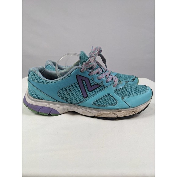 Vionic Drift Satima Women's Sneakers Bright Blue Teal 8.5 Orthotics Arch Support - Picture 2 of 9